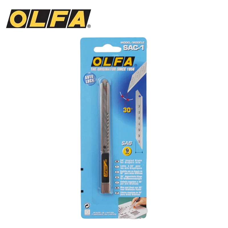 Woodworking Wallpaper - OLFA SAC-1(141B) มีดตัดใบมีด 9 มม. 30