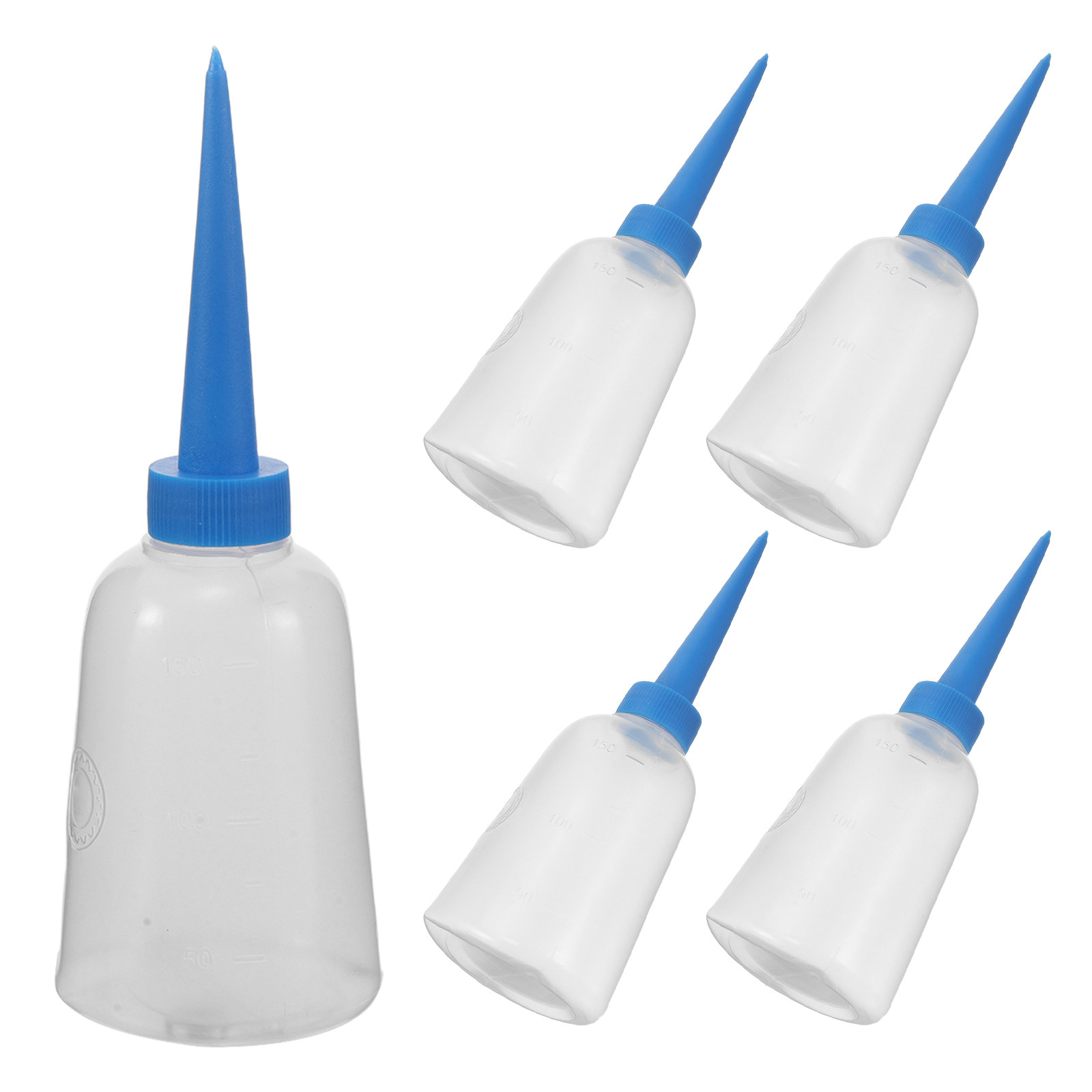 Woodworking Glue - 5 ชิ้น ขวดจ่ายกาวแบบหัวเข็ม ขนาด 150 มล.