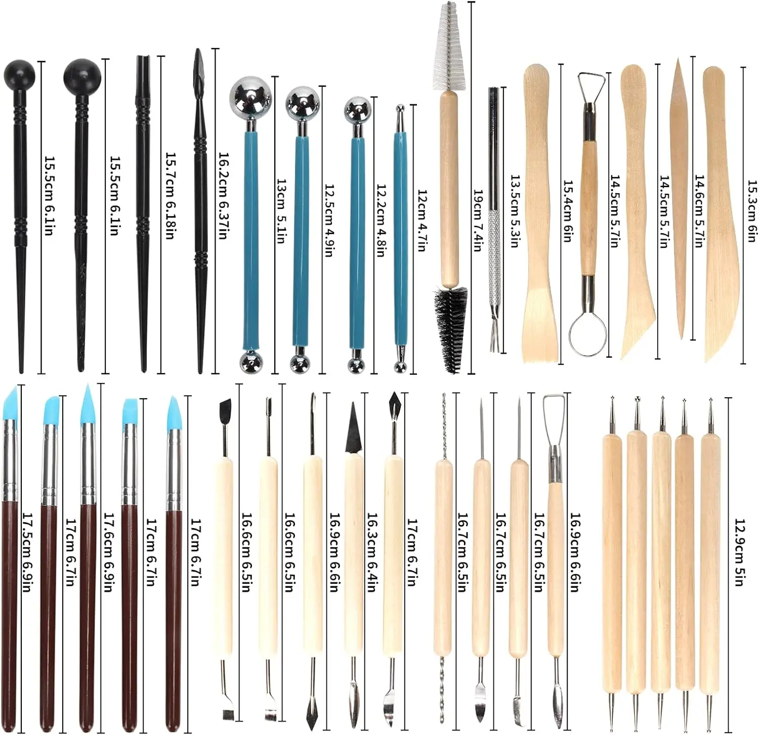 ชุดเครื่องมือเครื่องปั้นดินเผา - Wood Chisel Set บทวิจารณ์และราคา