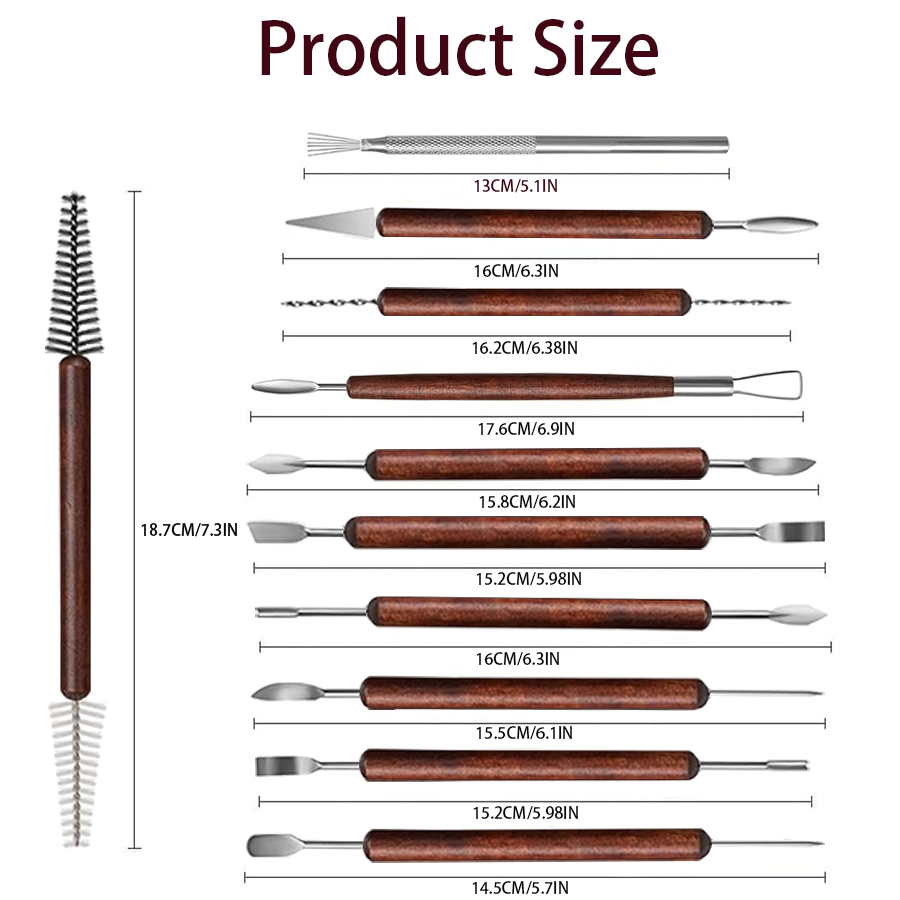 25/40 ชิ้นเครื่องปั้นดินเผาและ - Wood Chisel Set บทวิจารณ์และราคา