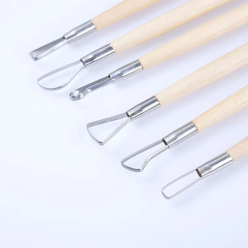 6 ชิ้นไม้ handle ขี้ผึ้งเครื่อ - Wood Chisel Set บทวิจารณ์และราคา